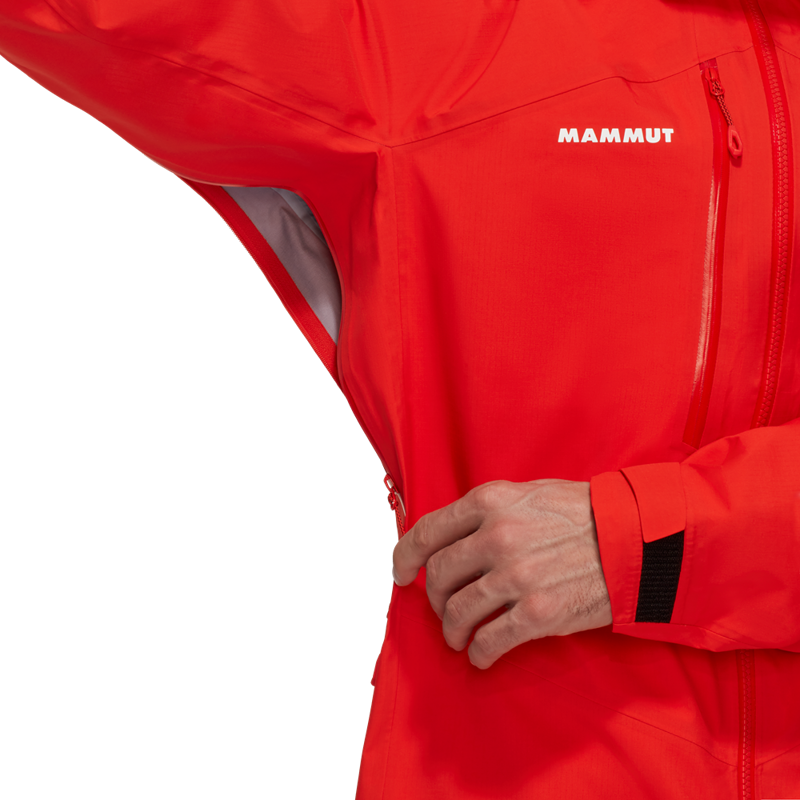 Mammut Men's Taiss Hard Shell Hooded Jacket Mammut Red-6