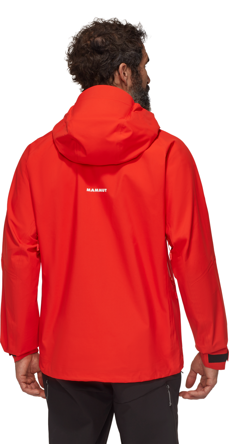Mammut Men's Taiss Hard Shell Hooded Jacket Mammut Red-2