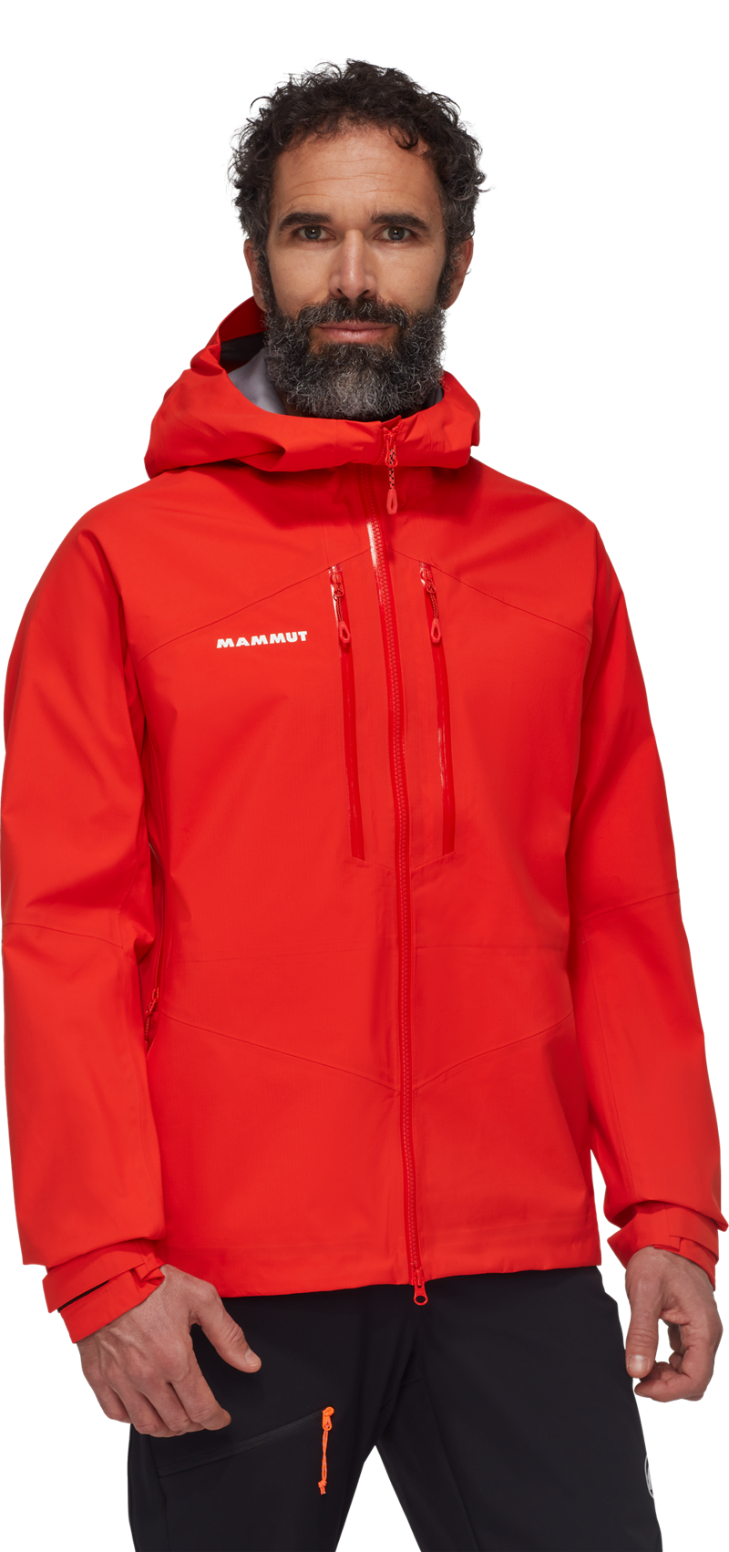 Mammut Men's Taiss Hard Shell Hooded Jacket Mammut Red-1