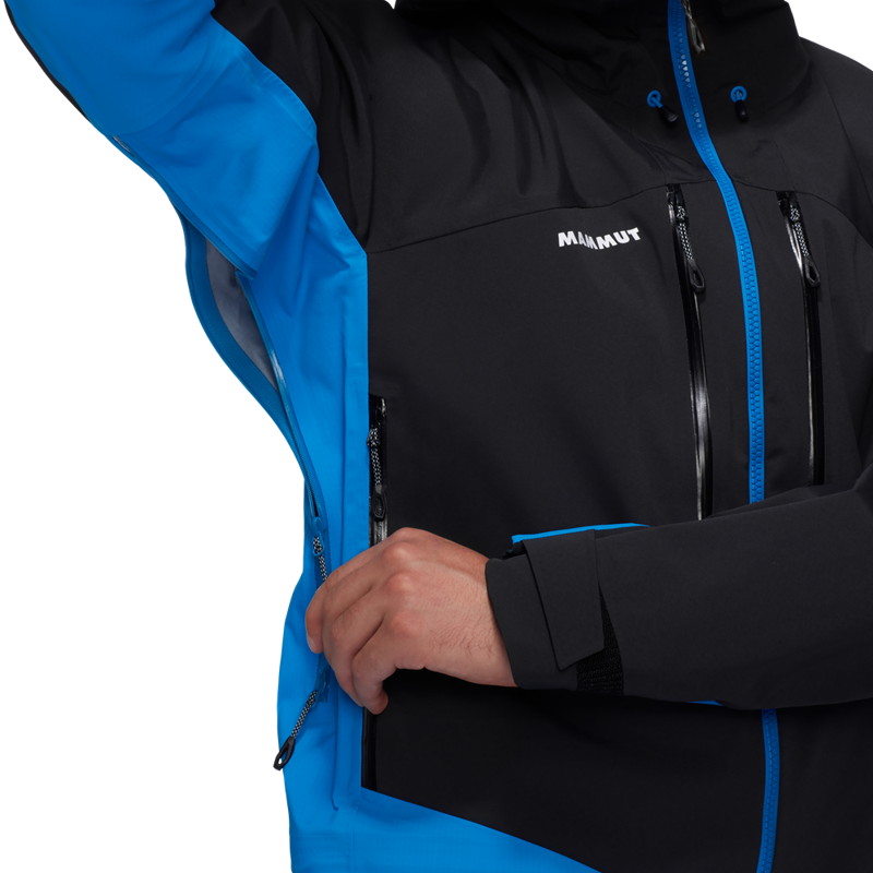 Mammut Men's Taiss Pro Hardshell Hooded Jacket Glacier Blue-Black-5
