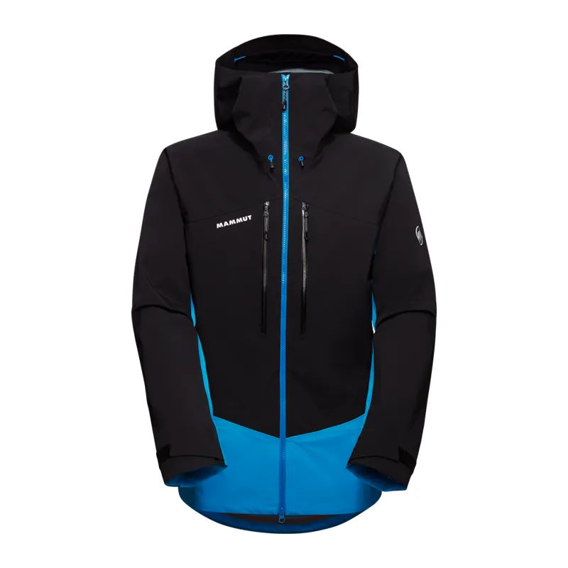Mammut Men's Taiss Pro Hardshell Hooded Jacket Glacier Blue-Black