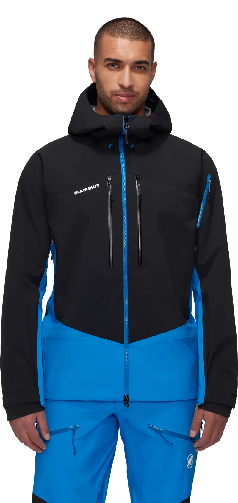 Mammut Men's Taiss Pro Hardshell Hooded Jacket Glacier Blue-Black-1