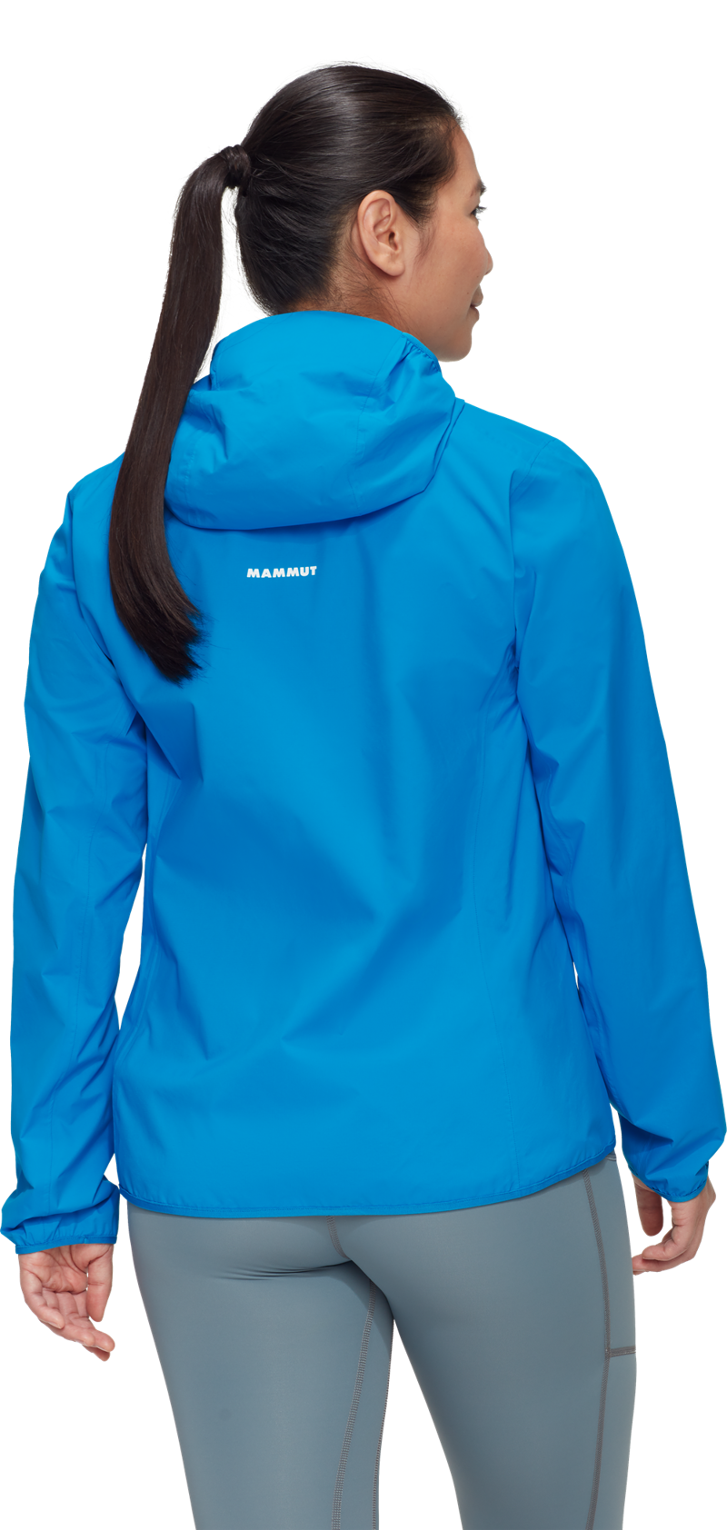 Mammut Women's Ducan Light HS Hooded Jacket in Glacier Blue-3