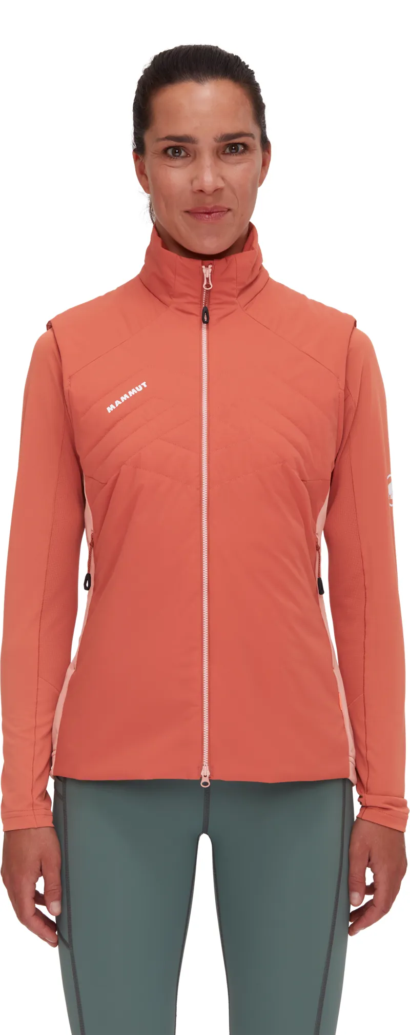 Mammut Women's Rime Light IN Flex Vest Brick/Quartz-2