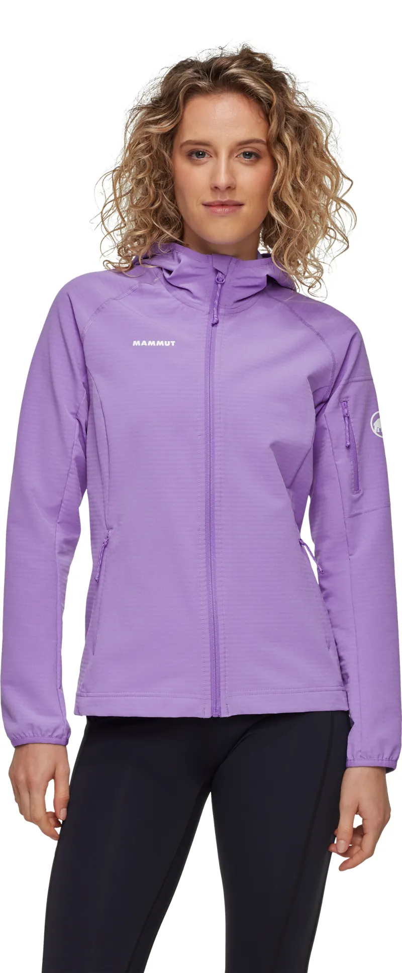 Mammut Women's Madris Light Mid Layer Hooded Jacket Lavandin