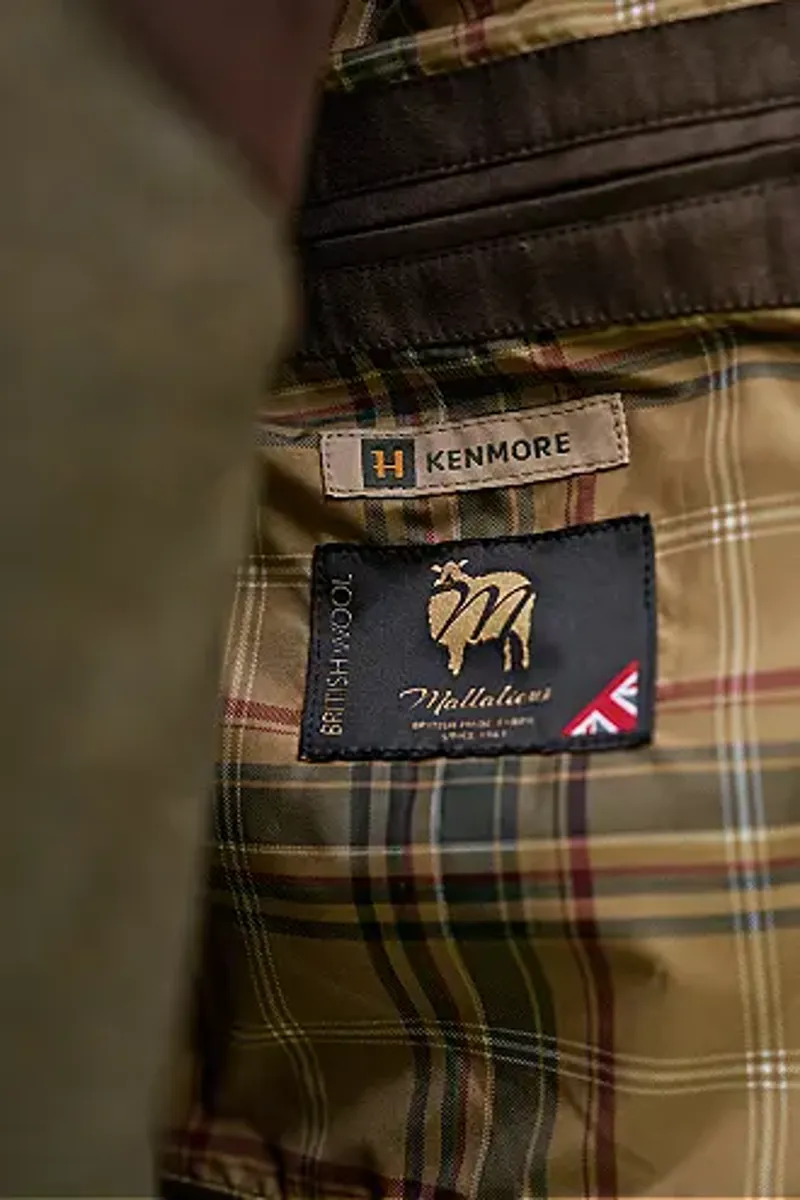 Harkila M's Kenmore GTX jacket Forest green/Herringbone-3