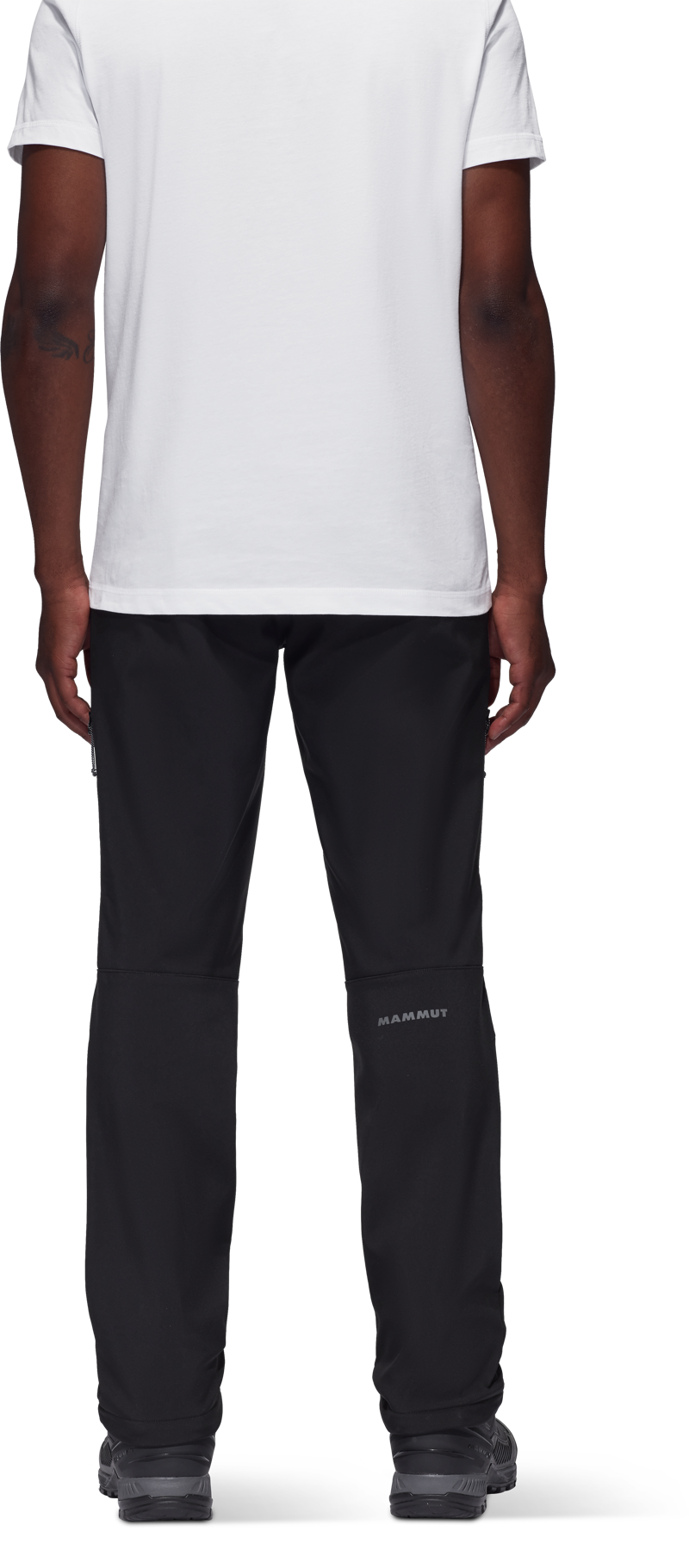 Men's Runbold Winter Softshell Pants - Black-2