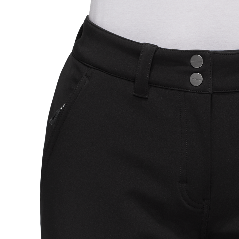 Mammut Women's Runbold Winter Softshell Pants - Black-5