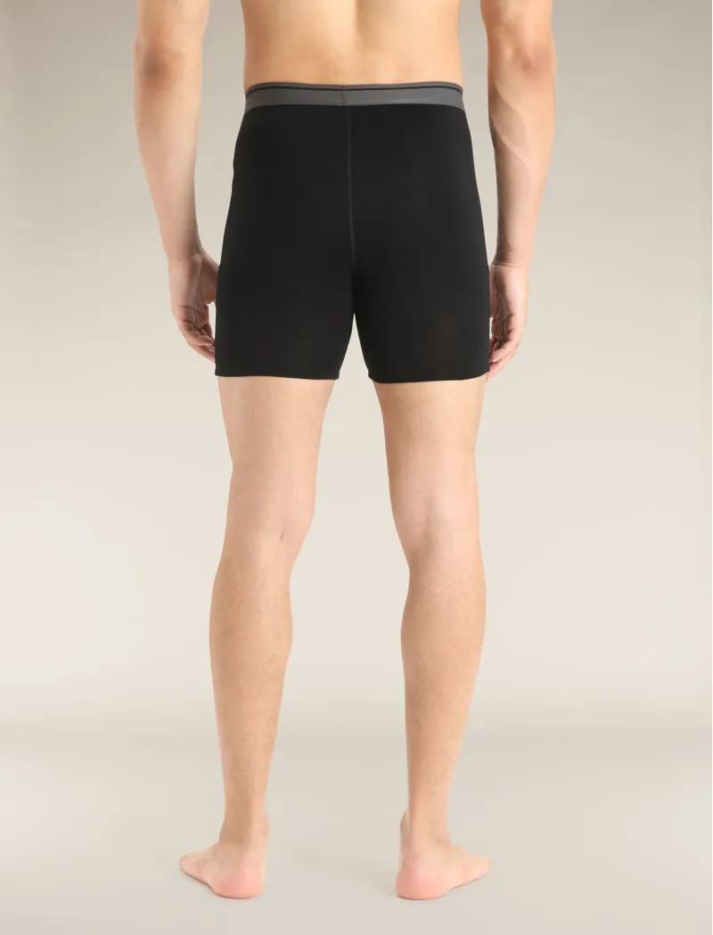 Men's Merino 150 Anatomica Long Boxers Black-1