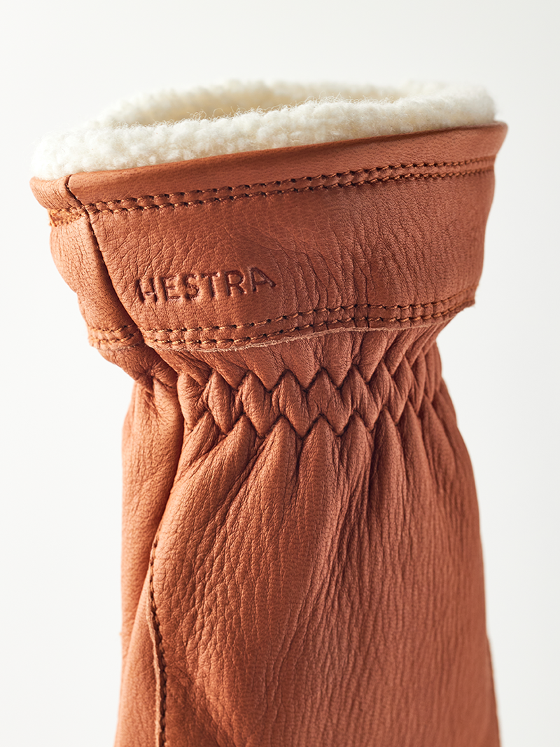 Hestra Women's Buvika Deerskin Cork-2