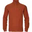 Harklia M's Vincent merino half zip pullover Bombay brown