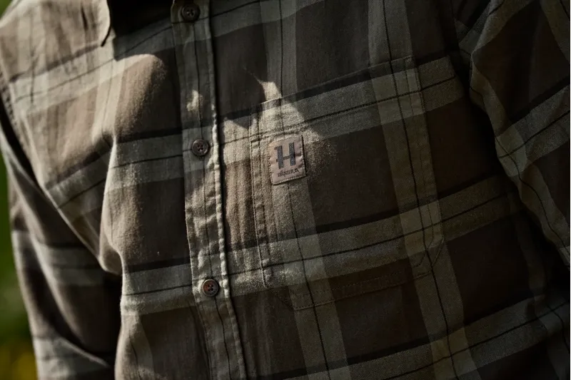 Harkila Fjell L/S shirt - Green Check-2