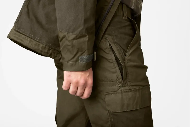 Seeland Men's Key-Point Elements trousers Pine green/Dark brown-3