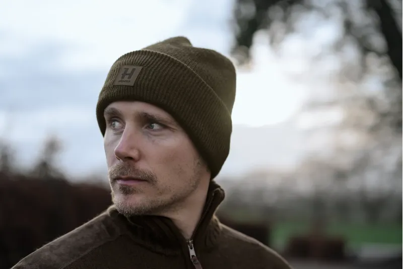 Harkila Annaboda WSP Knit Beanie - Willow Green -1