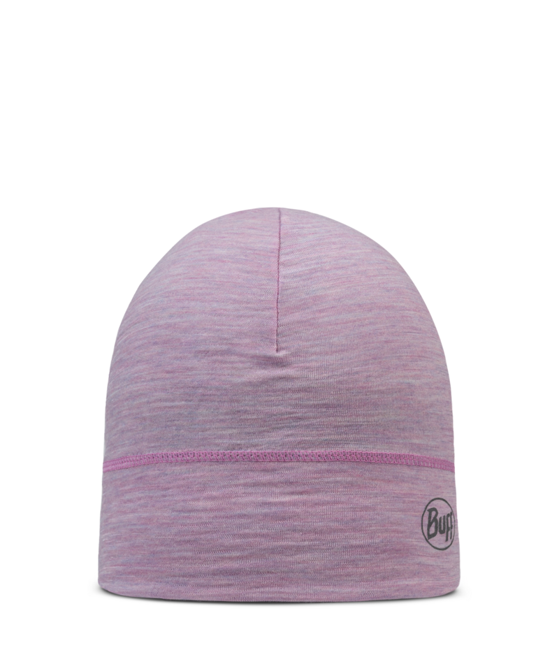 Buff Merino Lightweight Beanie Solid Pansy