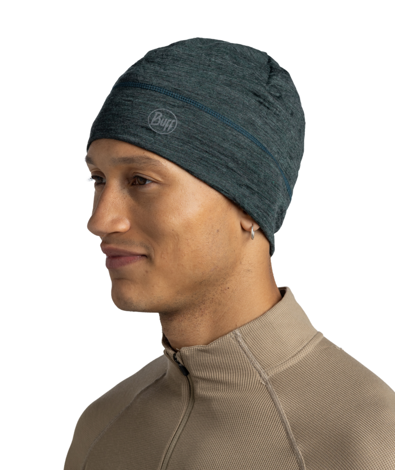 Buff Merino Lightweight Beanie Multistripes  Vp Forest-1