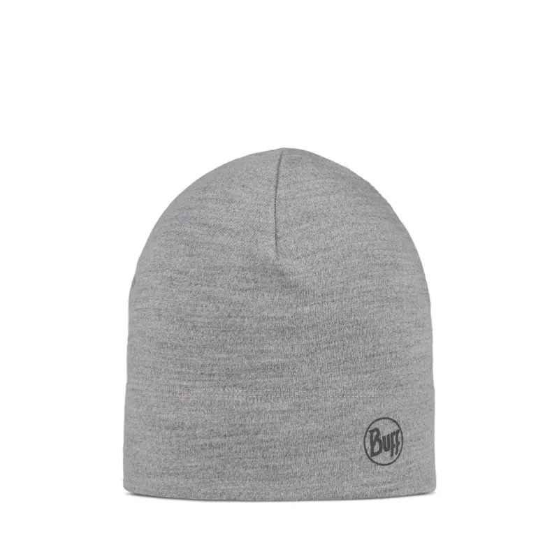 Buff Merino Midweight Beanie Melange Cloud