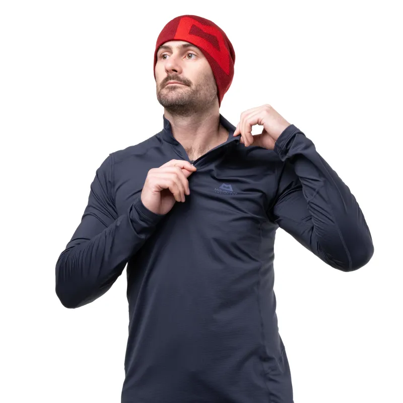 Mountain Equipment Men's Cerrig LS Zip T -Cosmos-1