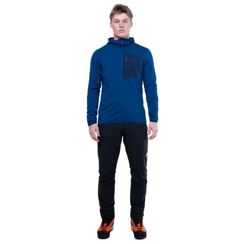 Mountain Equipment Men's Lumiko Hooded Jacket -Atlantic/Cosmos