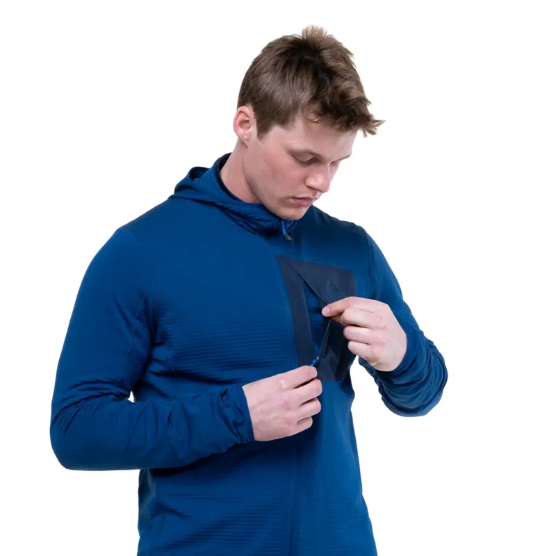 Mountain Equipment Men's Lumiko Hooded Jacket -Atlantic/Cosmos-2