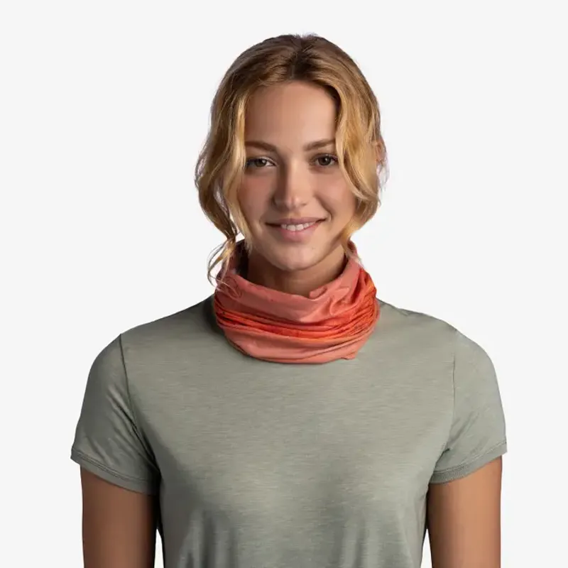 Buff CoolNet UV Neckwear in Keffy Nectarine-4