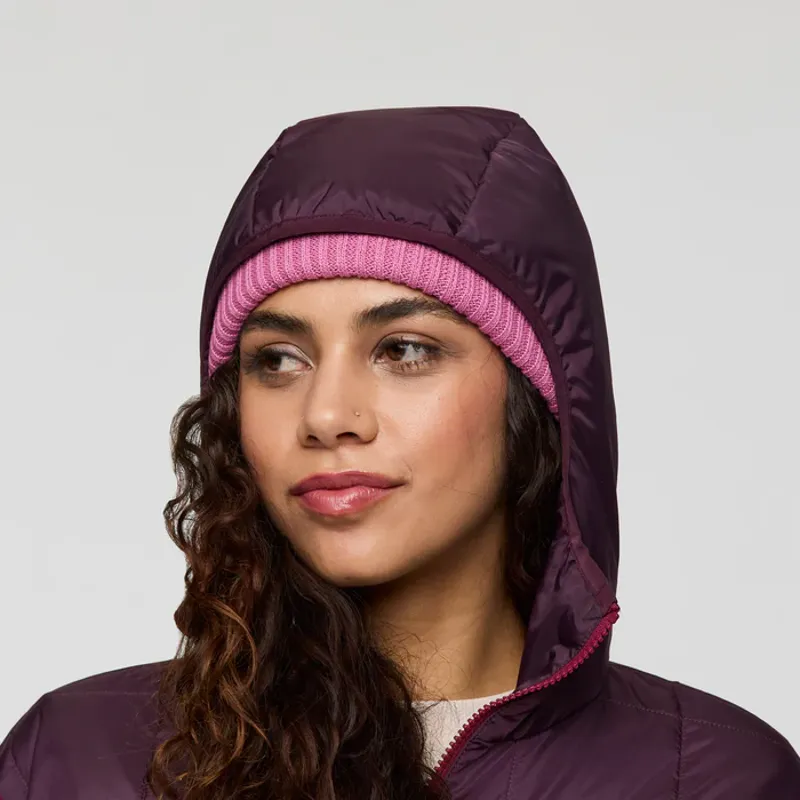 Cotopaxi Women's Trico Hybrid Hooded Jacket Blackberry and Jam-5