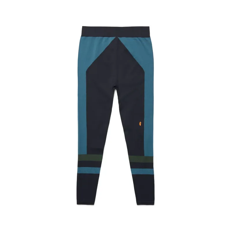 Cotopaxi Men's Debajo Seamless Baselayer Tight Black Stripes-7