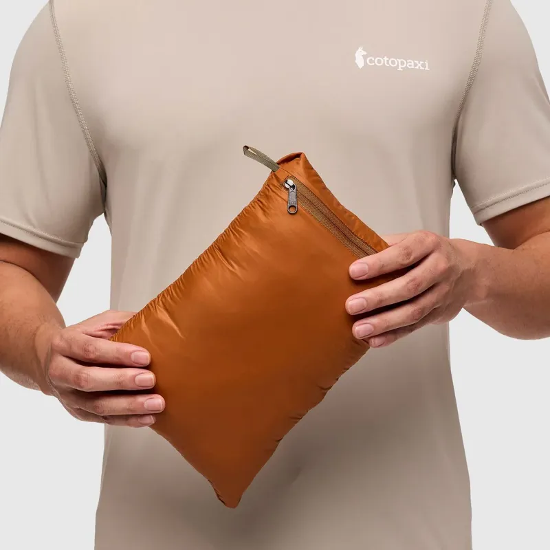 Cotopaxi Men's Fuego Down Hooded Jacket Coffee and Sienna-9