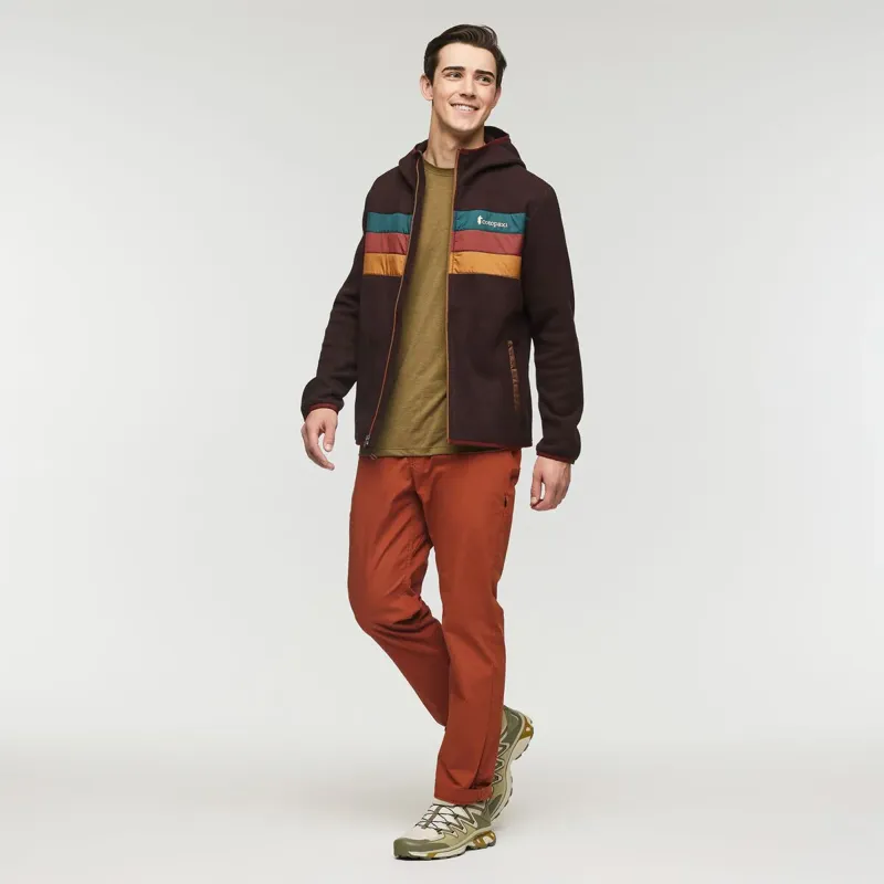 Cotopaxi Men's Teca Fleece Hooded Full-Zip Jacket Sepia Sunset-2