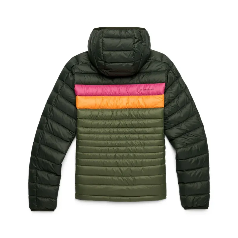 Cotopaxi Women's Fuego Down Hooded Jacket Woods and Fatigue-10