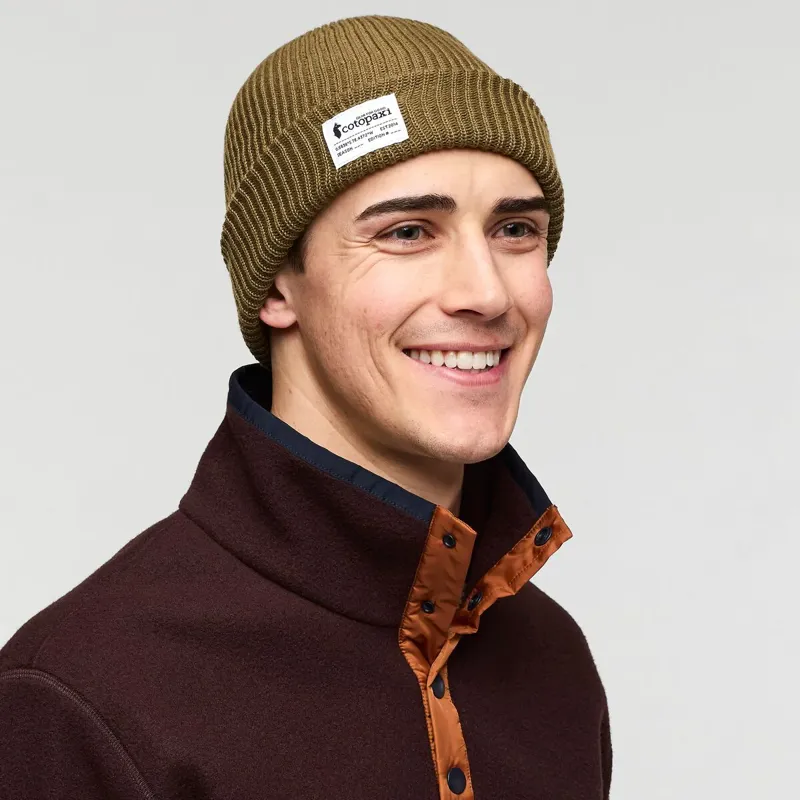 Cotopaxi Wharf Beanie - Cotopaxi Patch Live Oak-1