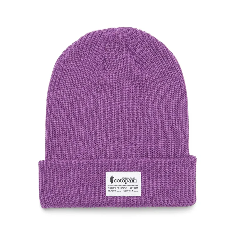 Cotopaxi Wharf Beanie - Cotopaxi Patch Mauve-1