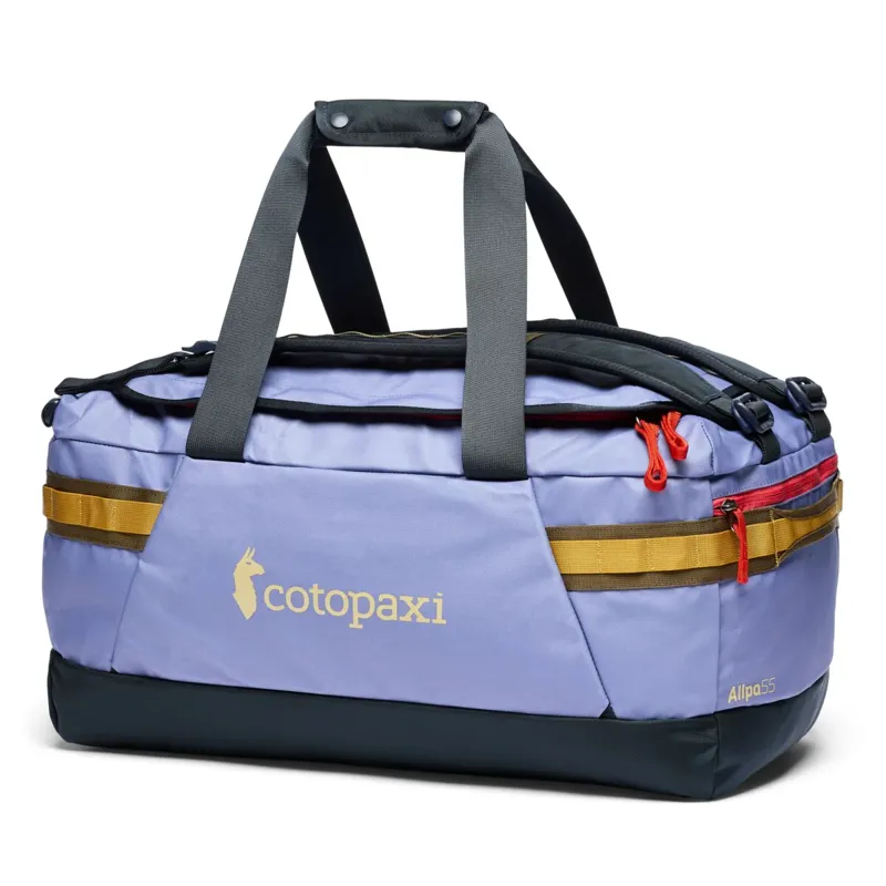 Cotopaxi Allpa Getaway 55L Duffel Blue Smoke And Carbon