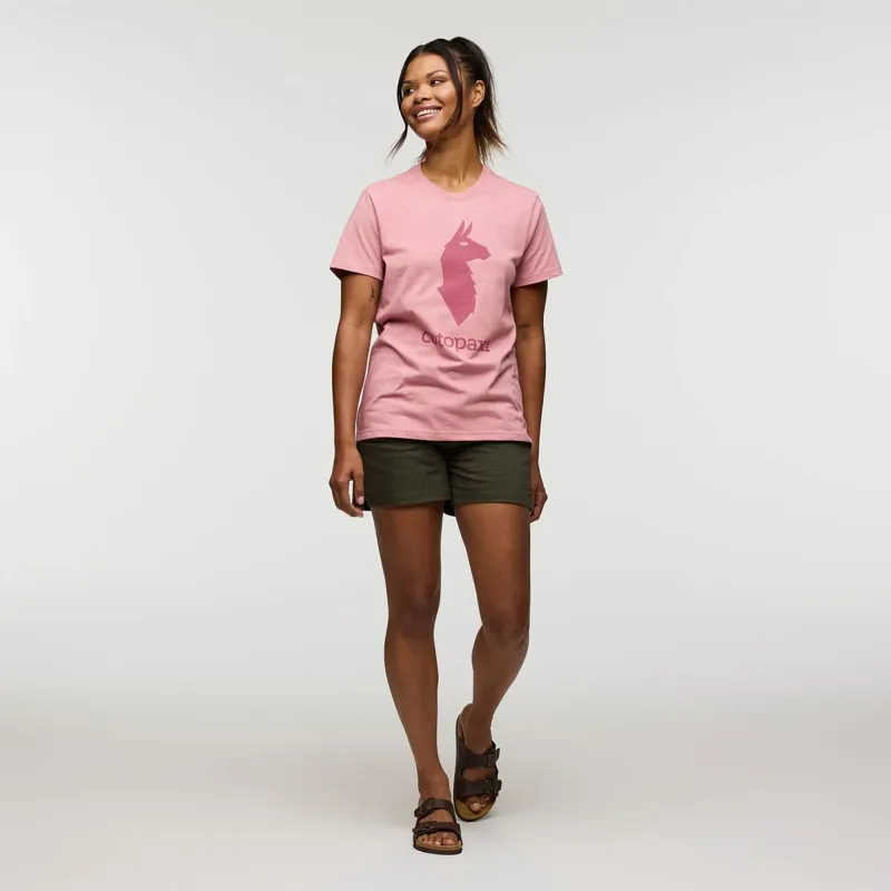 Cotopaxi Women's Cotopaxi Llama T-Shirt Rose-2