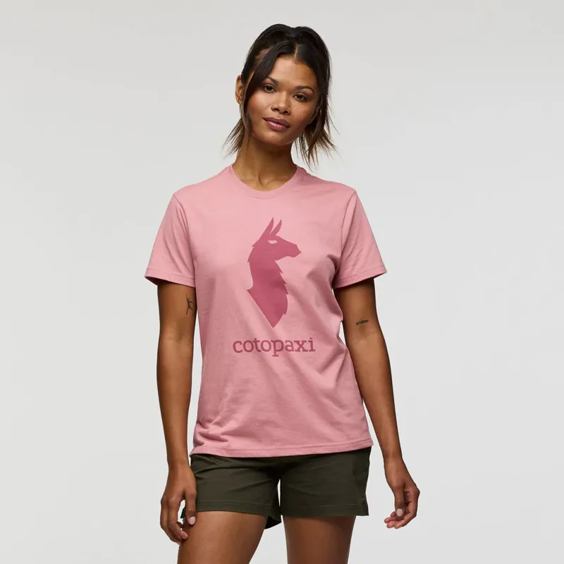 Cotopaxi Women's Cotopaxi Llama T-Shirt Rose