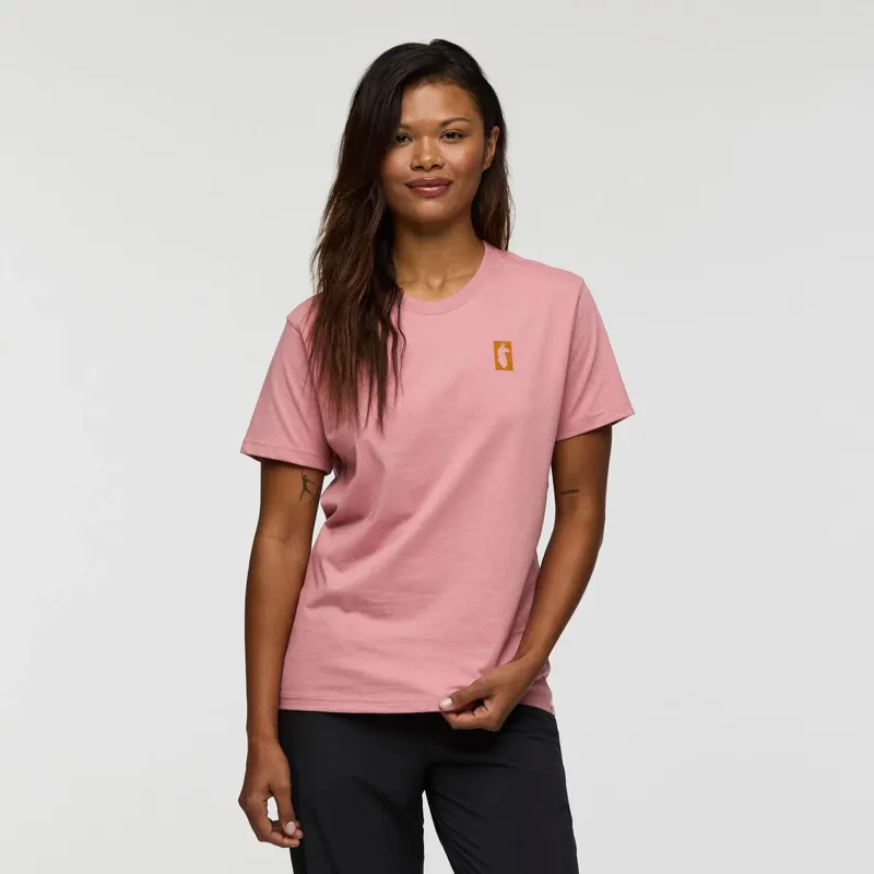Cotopaxi Women's Gear For Good Stripes T-Shirt Rose