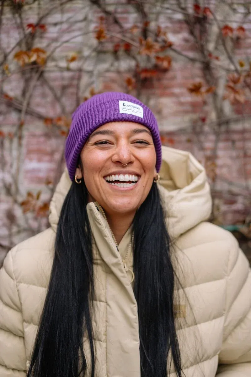 Cotopaxi Wharf Beanie - Cotopaxi Patch Mauve