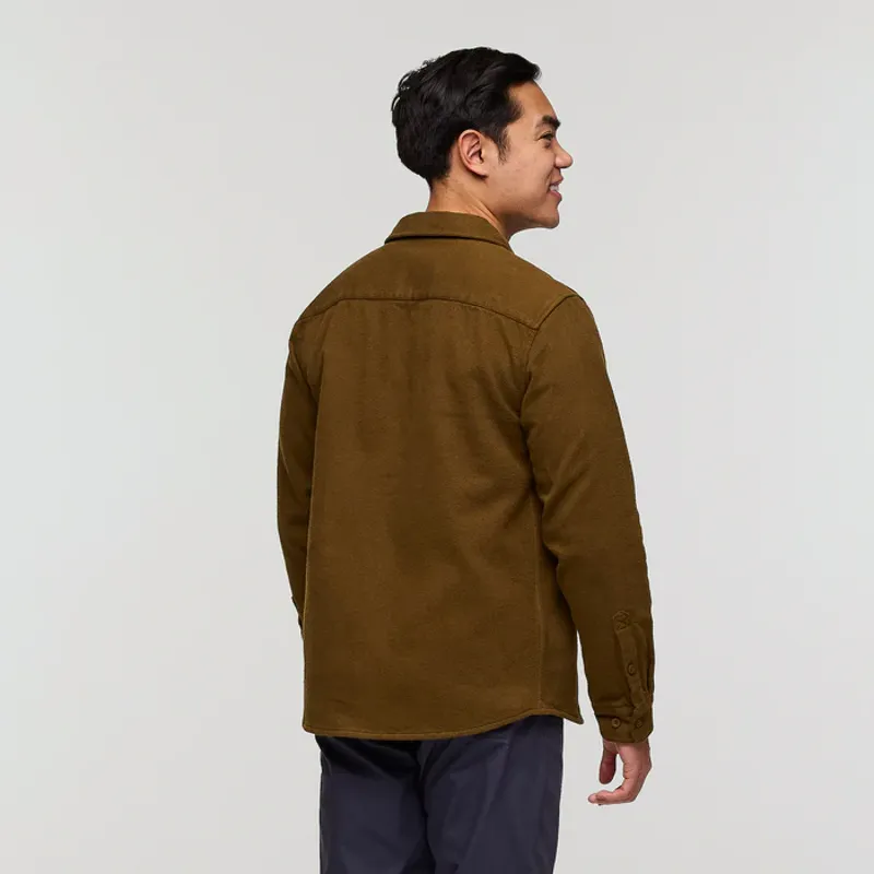 Cotopaxi Men's Mero Organic Flannel Shirt Live Oak-3