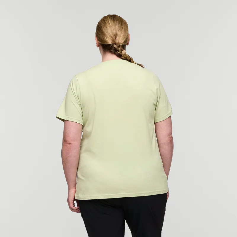 Cotopaxi Women's Reflections T-Shirt Green Tea-3