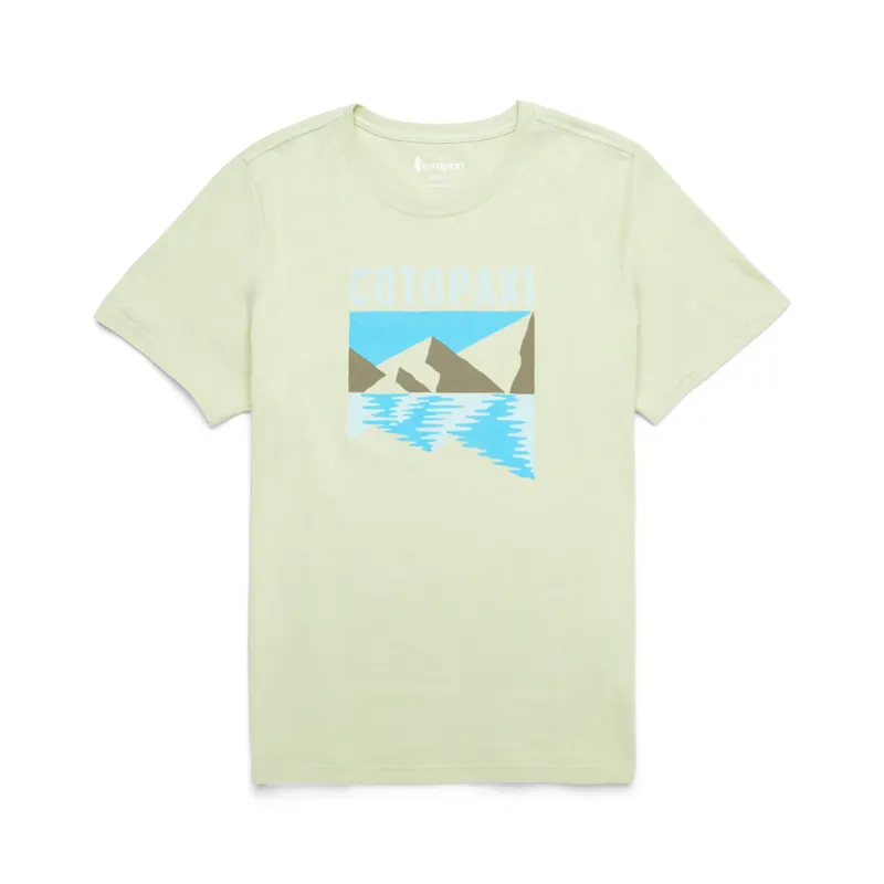 Cotopaxi Women's Reflections T-Shirt Green Tea-1