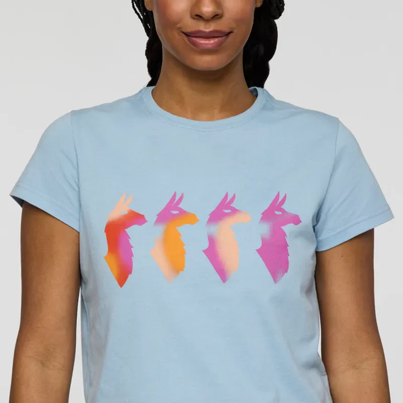 Cotopaxi Women's Cuatro Bitmap T-Shirt Iceberg