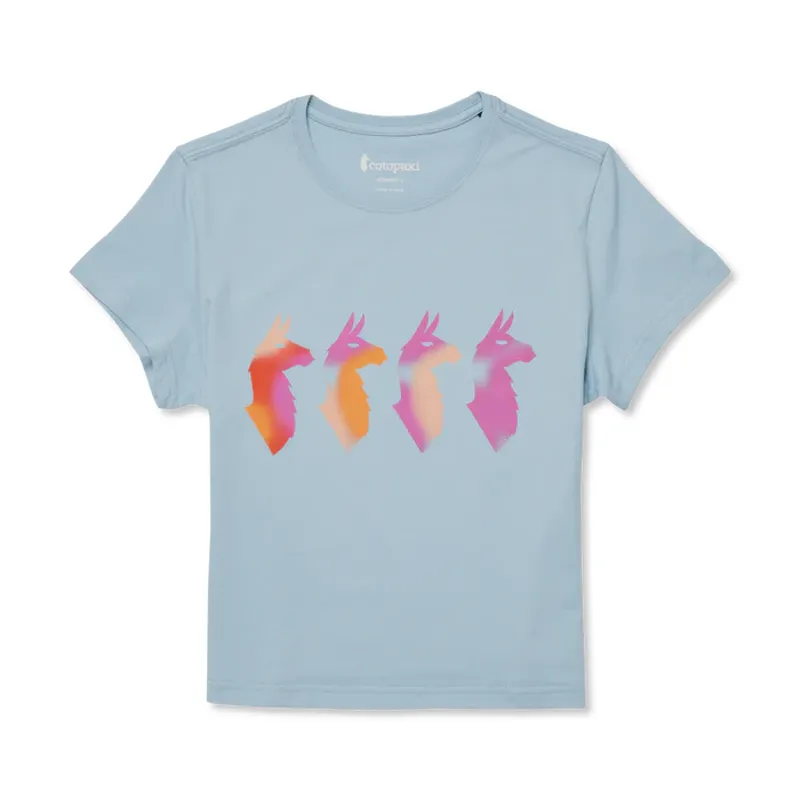 Cotopaxi Women's Cuatro Bitmap T-Shirt Iceberg-2