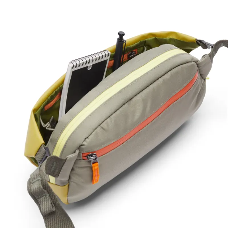 Cotopaxi Coso 2L Hip Pack - Cada Dia Lemongrass/Stone-2