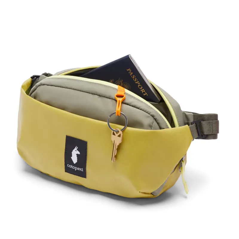 Cotopaxi Coso 2L Hip Pack - Cada Dia Lemongrass/Stone-3