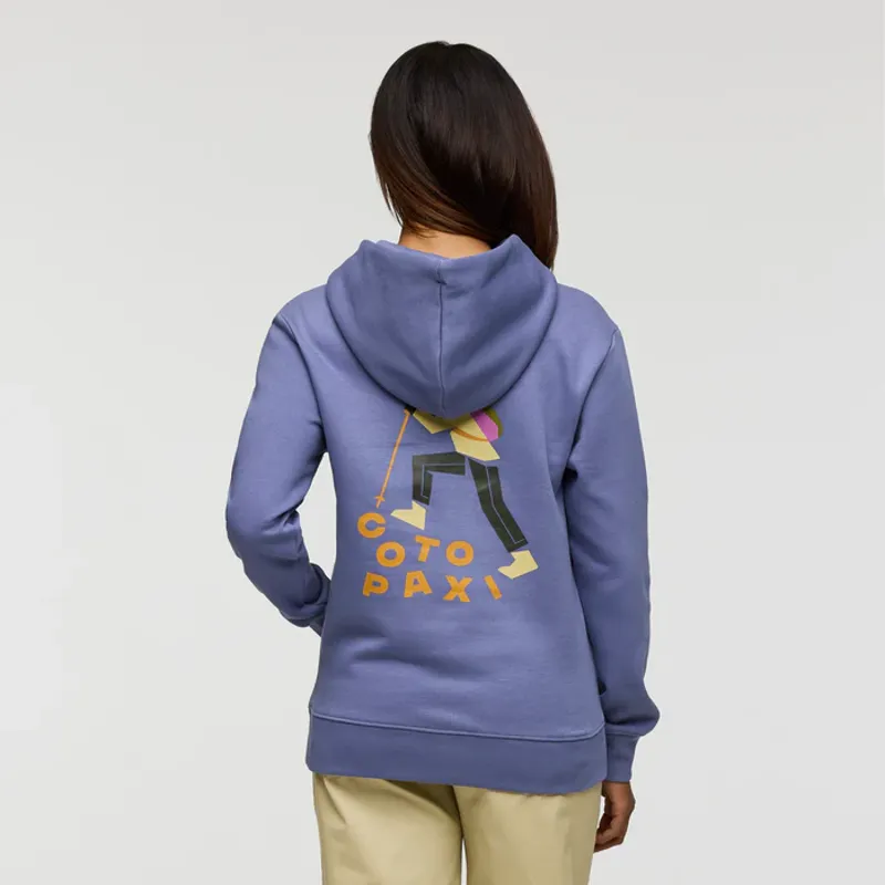 Cotopaxi Women's Up and Up Pullover Hoodie Blue Smoke-3