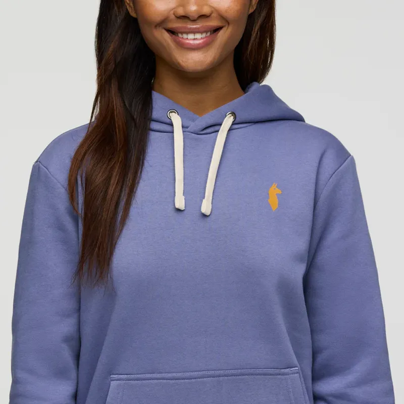 Cotopaxi Women's Up and Up Pullover Hoodie Blue Smoke-5