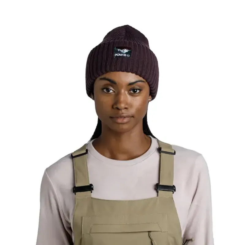 Buff Knitted Beanie Rutger Pow Shadow Purple-2