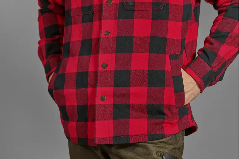 Seeland Men's Canada Shirt - Red Check-2