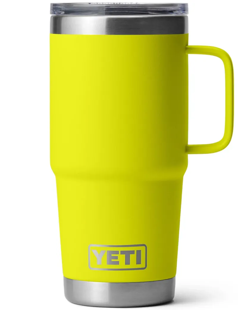 Yeti Rambler 20 Oz Travel Mug - Firefly Yellow