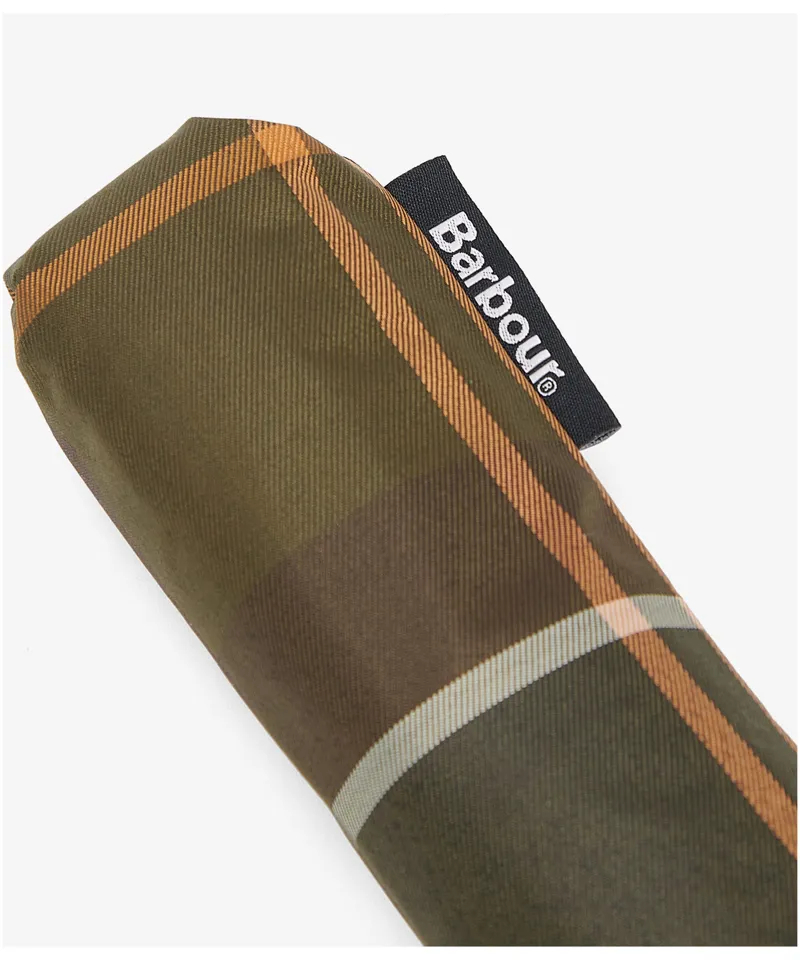 Barbour Tartan Mini Umbrella-1